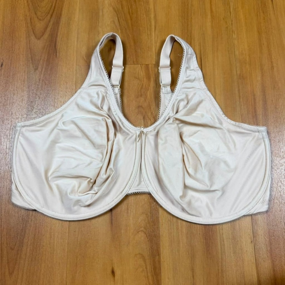 Wacoal Basic Beauty Underwire Spacer Bra 855192 Sand Beige 44H Full Coverage